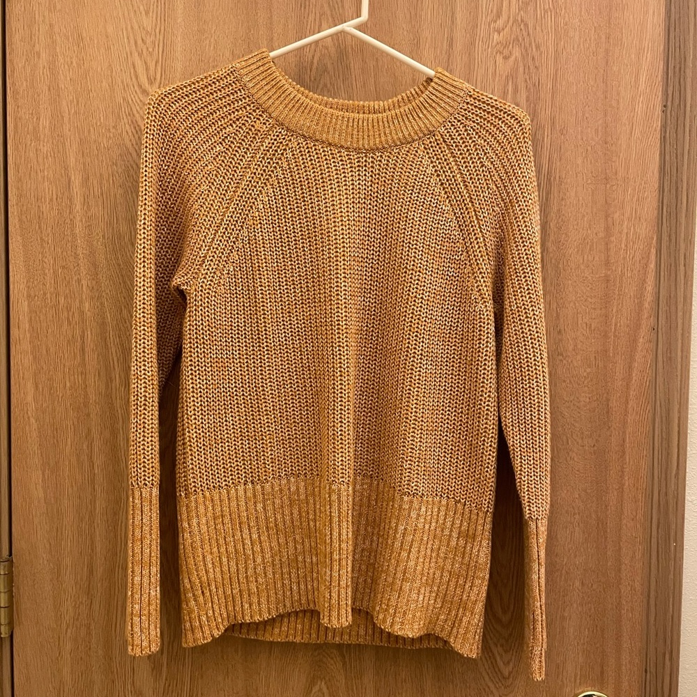 Yellow over sized sweater